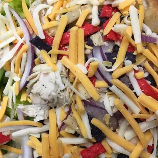 South west chicken salad
