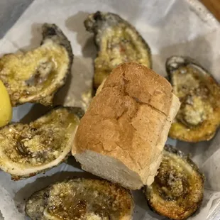 Charbroiled Oysters