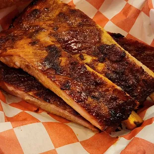 bbq ribs, ribs, food