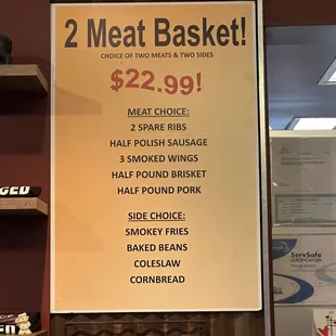 2 meat basket, worth it!