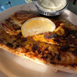 Overcooked mahi-mahi