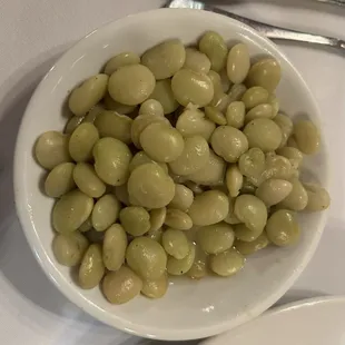 Baby lima beans. Amazing. You have to have these.