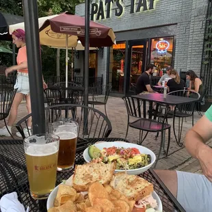 Fun and casual patio!