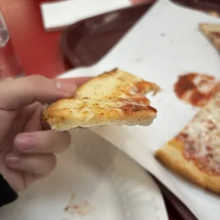 Gluten free cheese pizza!