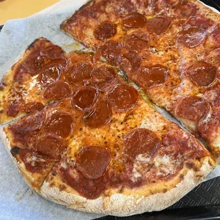 12" pepperoni pizza