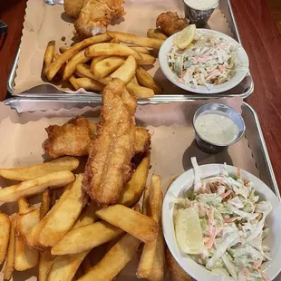 Fish and Chips Fried Cod