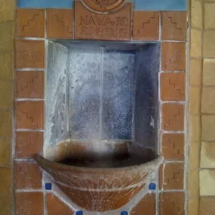 a fountain