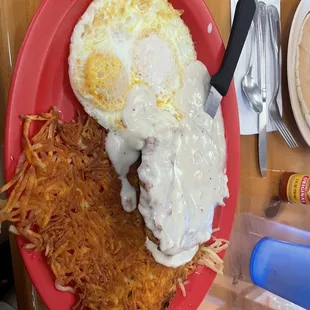 Country fried steak