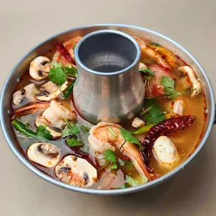 a bowl of soup