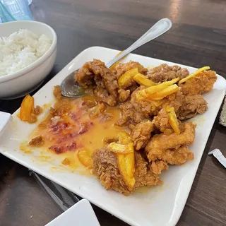 Orange Chicken Special Combination -