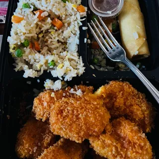 Lemon Chicken Special Combination -
