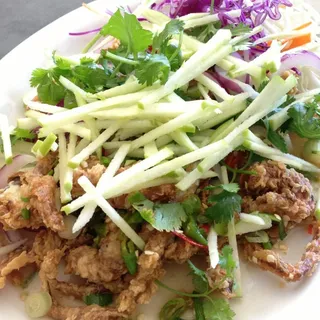 Soft Shell Crabs Salad