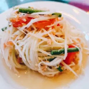 Papaya salad. 3.5 stars