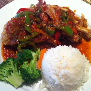 Spicy Basil Duck (Spicy)