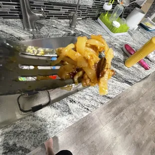 Pad Thai with cockroach