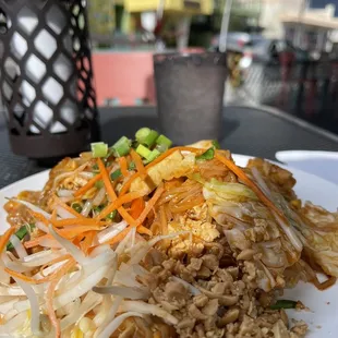 Pad Thai with Tofu