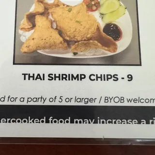 Thai Shrimp Chips