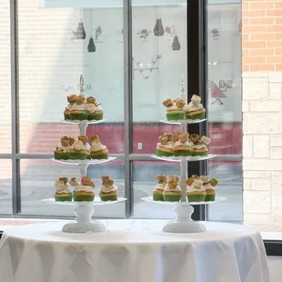 Set up for baby shower