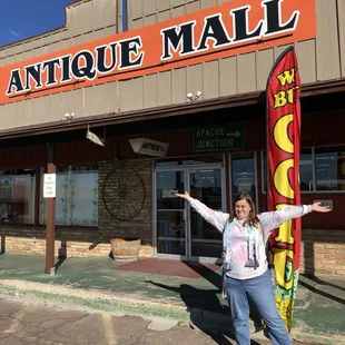 Bring a friend or family member to peruse the selection in the store.