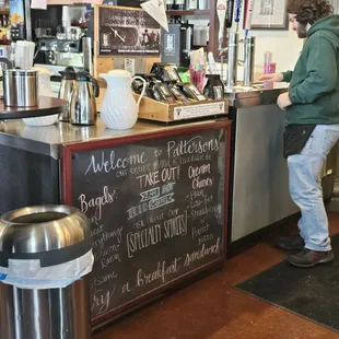 You can place orders to go
