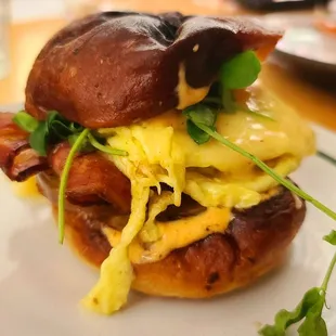 B.E.C. - Bacon Eggs and Cheese