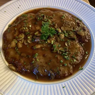 Duck Salisbury Steak