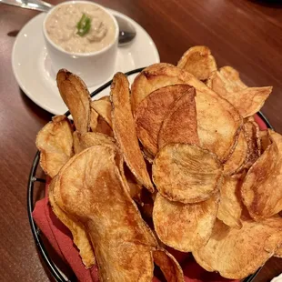 Chips and dip.