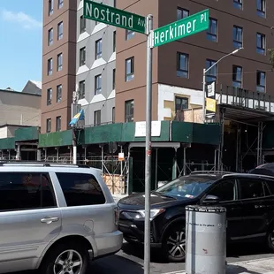 View from inside Pattie Hut.