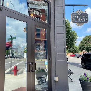 Front door on Second St