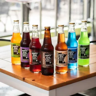 Patti&apos;s proudly serves locally-made North Star Craft Soda! Find a selection of flavors in our cooler.