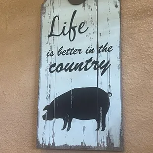 Love all their wall signs