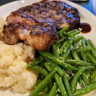 steak, food