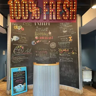 Daily specials (as of 08/25/24)