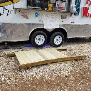 the side of a food truck