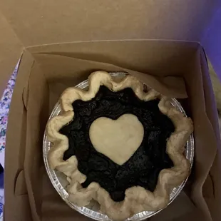 Special little gf custard pie for two that was one of their Valentine&apos;s Day offerings this year. 3 SO GOOD.