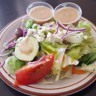 Chicken Breast Greek Salad