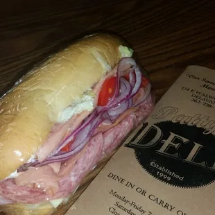 Italian sub. Very good