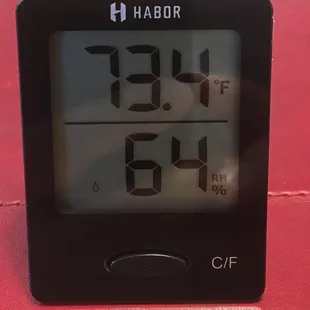 Food is good temperature is comfortable