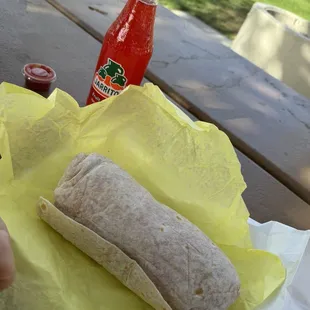 Bean and Cheese Burrito