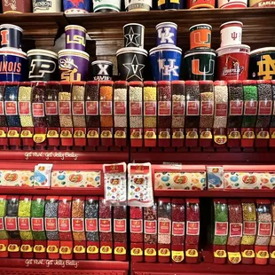 a variety of different flavors