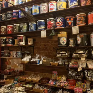 Lots of sports bucket options. Would make a great gift!