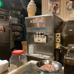 Ice cream machine!