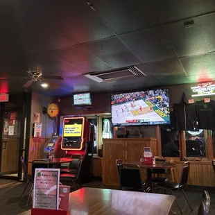 a man playing a video game