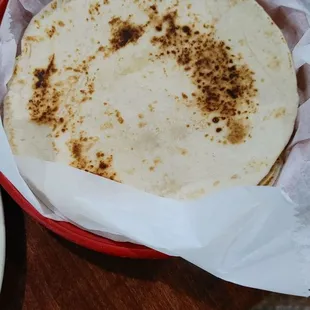 Hot, fresh tortillas