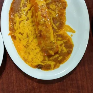 Beef enchilada