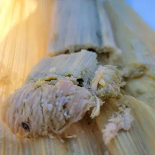 Pollo Verde Tamale