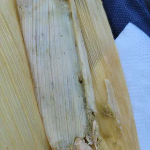 Pollo Verde Tamale