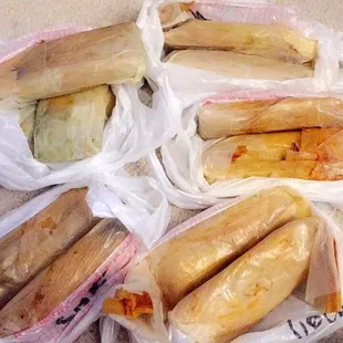 Tamales To-Go! Yum!