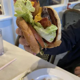 Classic bacon cheeseburger