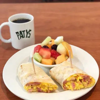 Create Your Own Breakfast Burrito